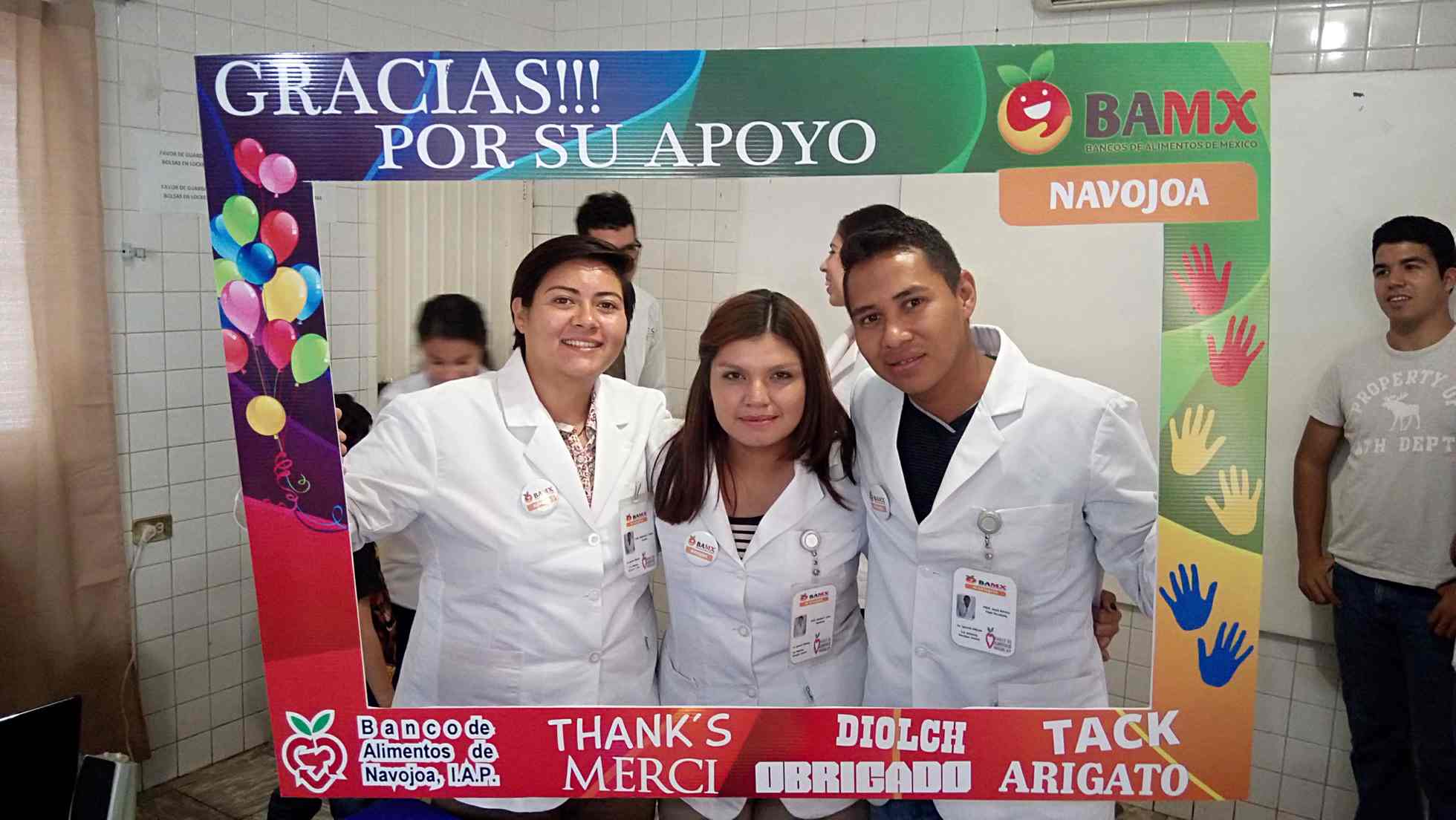 Nutriologos de la Universidad Estatal de Sonora a un año de Servicio Social.