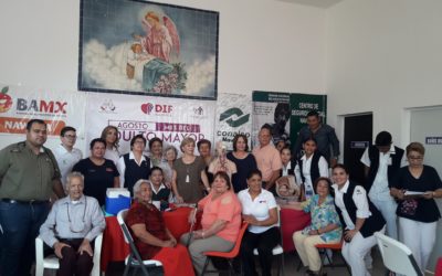 Trabajo en conjunto con el Instituto Nacional de la personas adultas INAPAM.